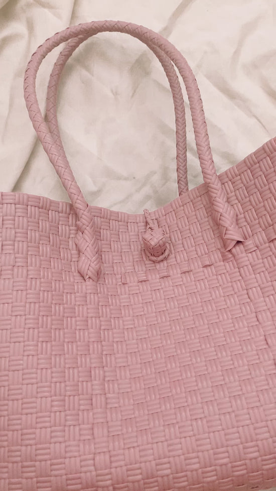 Hand Woven Recycled Plastic Tote Bag — TURTLE & HARE